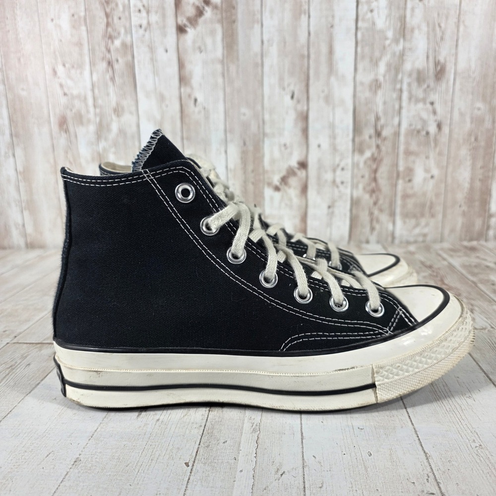 Converse Chuck 70 High Top Black Canvas Sneakers 162050C Womens 7.5 Mens 5.5